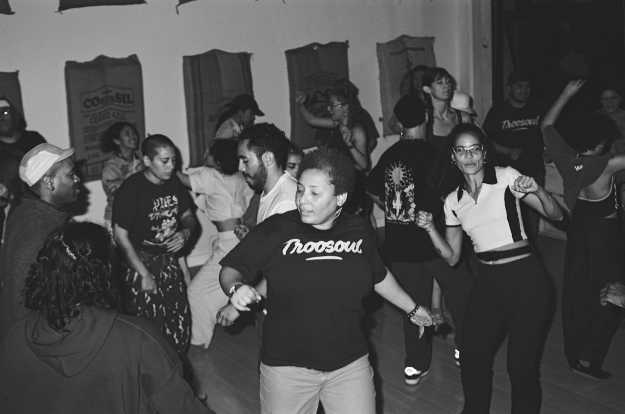 Dancers in the studio